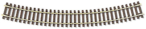 Atlas HO Scale Code 83 18" Radius Curve 6-Pack Model Train Track