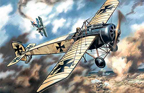 ICM 1-72 Scale Pfalz E.IV WWI German Fighter - Plastic Model Building Kit 72121 ICM 1-72 Scale Pfalz E.IV WWI German Fighter - Plastic Model Building Kit 72121