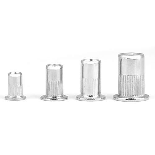 Rivet Nut -200pcspcs Threaded Insert M3 M 4 M5 M6 304 Stainless Steel Blind Rivet Nut Set