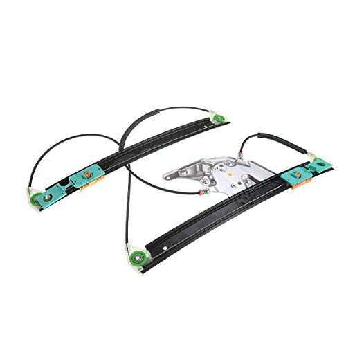 New Front Left Driver Side Power Window Regulator w-o Motor Assembly Replacement Compatible with 1998-2001 A6 1998-2001 A6 Quattro 2001 Allroad Quattro
