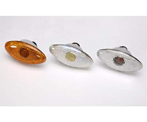 K and S Technologies Marker Lights Flat Oval Large Amber