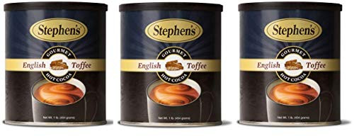Stephens Gourmet Hot Cocoa English Toffee 16 OZ -Pack of 3- Stephens Gourmet Hot Cocoa English Toffee 16 OZ -Pack of 3-