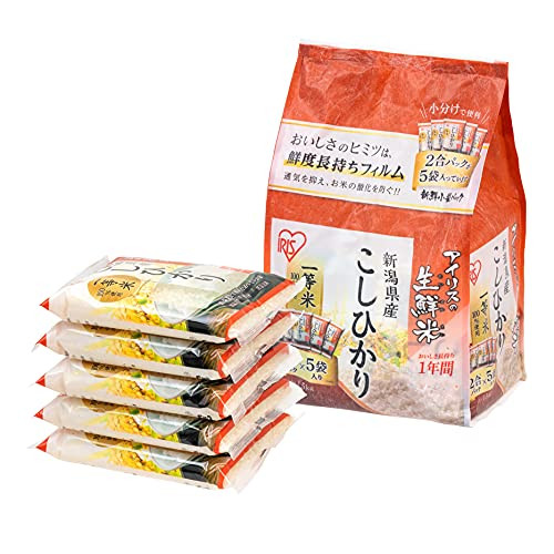 IRIS OHYAMA Koshihikari from Niigata Japanese Premium Short Grain White Rice Product of Japan 3 lbs.