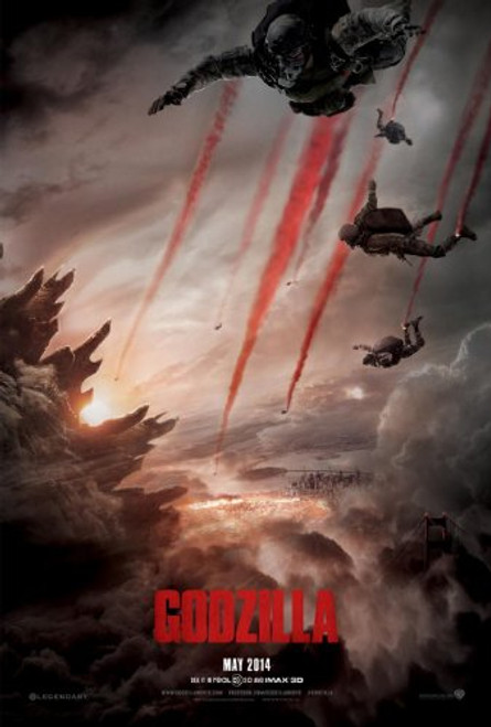 GODZILLA 2014 - 11.5x17 INCH MOVIE POSTER GODZILLA 2014 - 11.5x17 INCH MOVIE POSTER