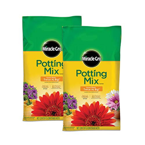 Miracle-Gro Potting Mix 16 qt. 2-Pack