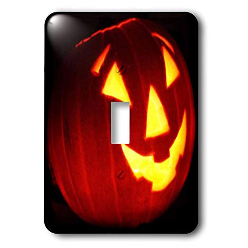 3dRose lsp-6024-1 Halloween Jack O Lantern Single Toggle Switch Multicolor