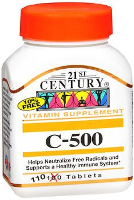 21st Century C-500 Tablets - 110 ct Pack of 6