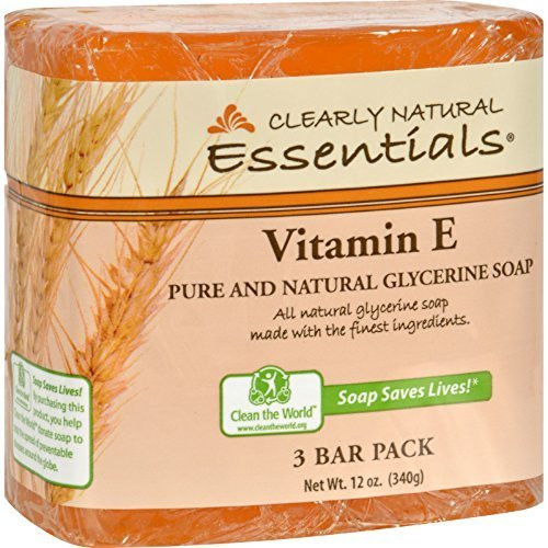 Clearly Natural Bar Soap Glyc Vit E 3Pk 3-4 Oz Clearly Natural Bar Soap Glyc Vit E 3Pk 3-4 Oz