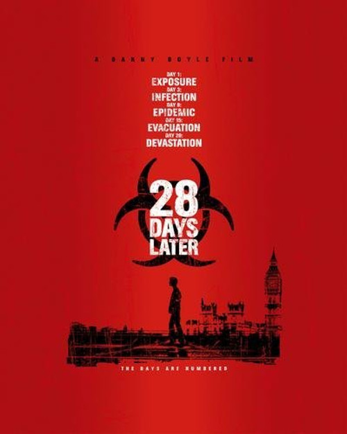 28 Days Later Movie Poster 11x17 Master Print