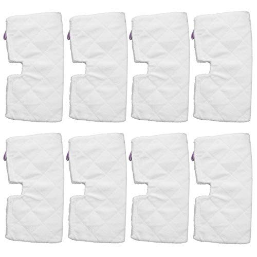 FFsign 8 Pack Replacement Cleaning Microfiber Steam Mop Pads for Shark Steam Pocket Mop S3500 Series S3501 S3550 S3601 S3601D S3801 S3801CO S3901 SE450 S2902