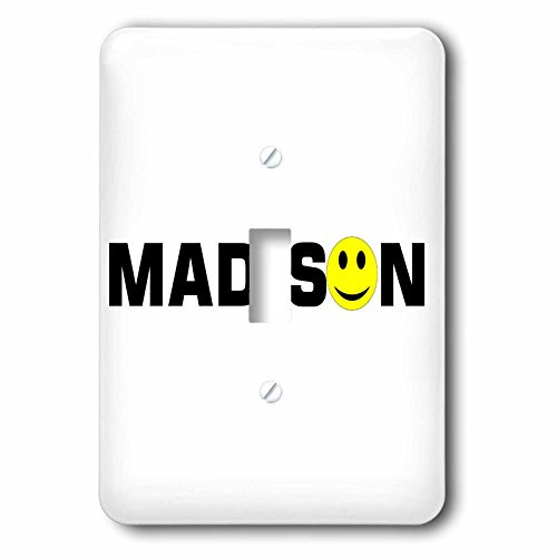 3D Rose lsp-204848-1 Print of Madison with Smiley Face for O-Single Toggle Switch