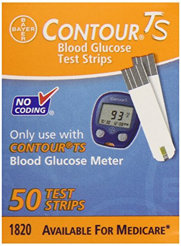 Bayer Contour TS Retail Test Strips, 50 Count