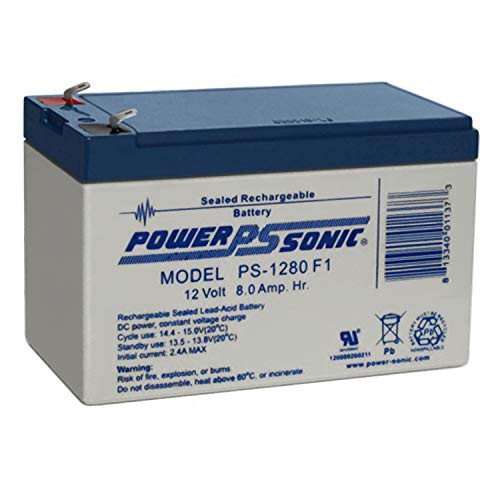 Power Sonic 12V 8AH F1 SLA Battery Replaces All-O-Matic SL-350-DC Swinging Gate