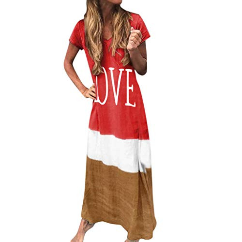 Maxi Fashion Dresses for Women Casual Sling Sleeveless Print O-Neck Long Sexy Dresses with Pockets for Summer Party Red Maxi Fashion Dresses for Women Casual Sling Sleeveless Print O-Neck Long Sexy Dresses with Pockets for Summer Party Red