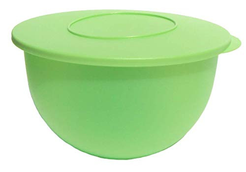 Tupperware Classic Impressions Nesting Mixing Bowl 18 Cups Kiwi Green