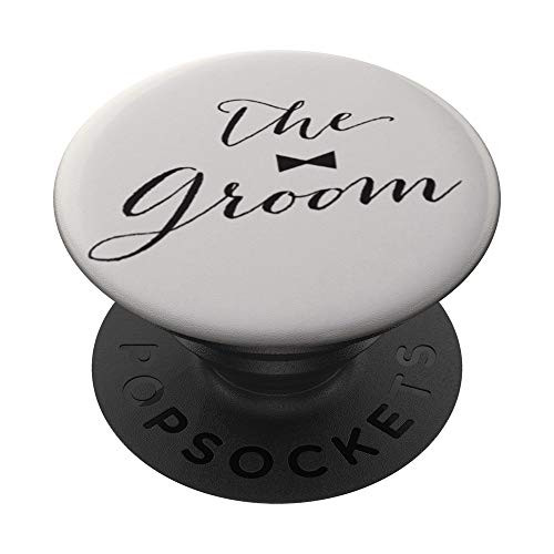 The Groom Engagement Newlywed Gift PopSockets Grip and Stand for Phones and Tablets The Groom Engagement Newlywed Gift PopSockets Grip and Stand for Phones and Tablets