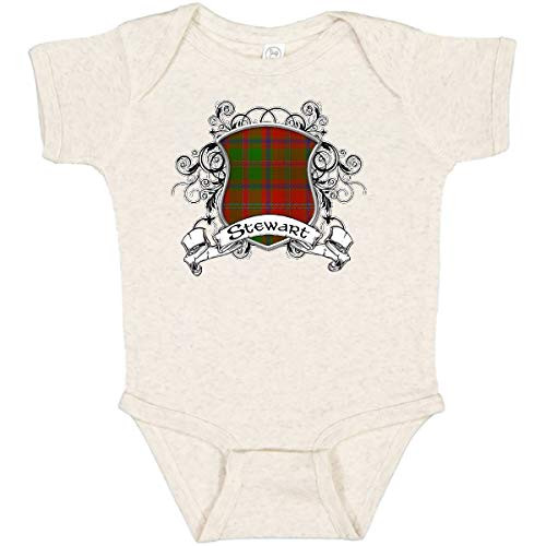 inktastic Stewart Tartan Shield Infant Creeper 12 Months Natural Heather 235fb