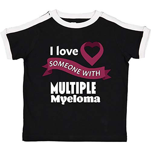 inktastic I Love Someone with Toddler T-Shirt 4T Ringer Black and White 297fc inktastic I Love Someone with Toddler T-Shirt 4T Ringer Black and White 297fc