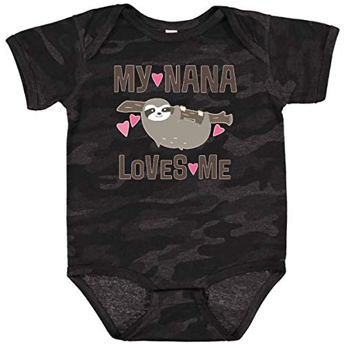 inktastic My Nana Loves Me Sloth Infant Creeper 12 Months Storm Camo 33f4e inktastic My Nana Loves Me Sloth Infant Creeper 12 Months Storm Camo 33f4e