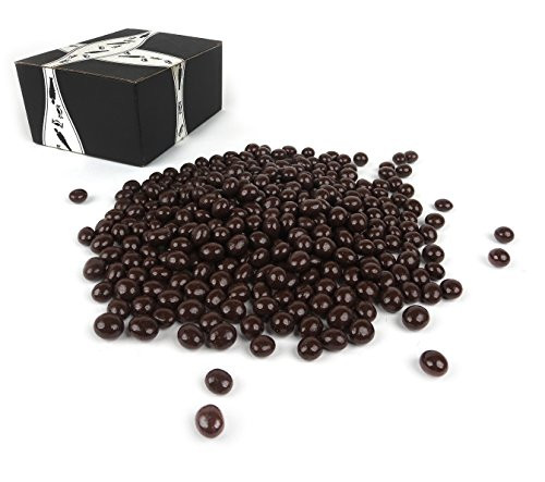 Cuckoo Luckoo Gourmet Milk Chocolate Espresso Beans, 2 lb Bag in a BlackTie Box
