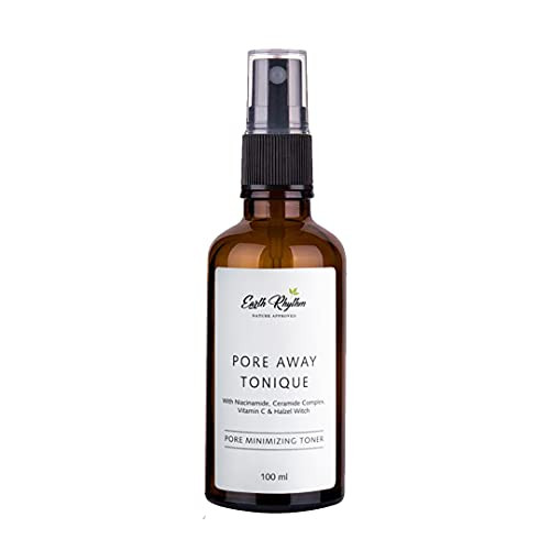 Earth Rhythm Pore Away Tonique Pore Minimizing Toner Vitamin C  and  B3 Ceramides - 3.52 Oz - 100 ML