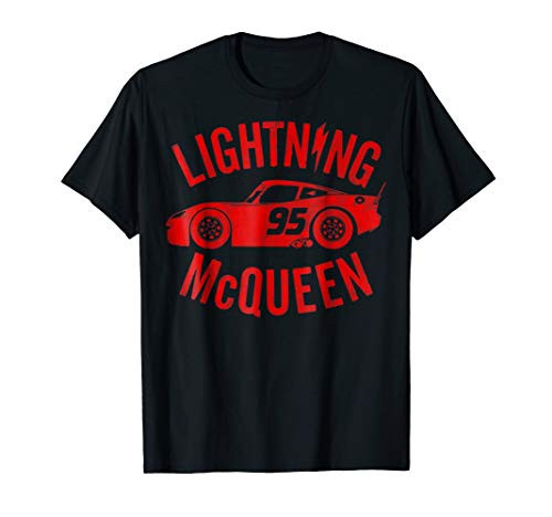 Disney Pixar Cars Lightning McQueen Vintage Graphic T-Shirt Disney Pixar Cars Lightning McQueen Vintage Graphic T-Shirt