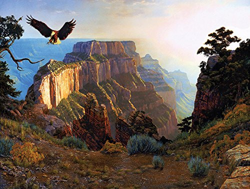 SunsOut Sunset at Cape Royal 1000 Pc Jigsaw Puzzle