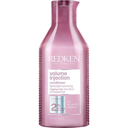 Redken Volume Injection Conditioner  For Fine Hair  Detangles  and  Adds Volume  8.5 Fl Oz 10.1 fl. oz