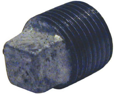 B  and  K-Mueller Inds-Import- 511-805HP Pipe Fittings Galvanized Plug 1-In. - Quantity 10