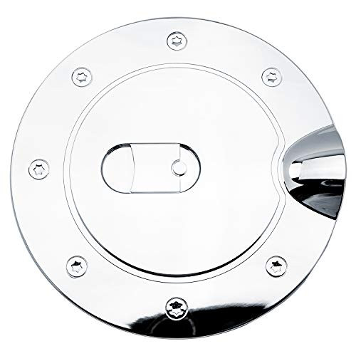 SKWAutoParts Fuel Gas Door Cover for 07-13 Chevy Chevrolet Silverado 1500-07-14 Silverado 2500-3500 - 07-13 Gmc Sierra 1500-07-14 Sierra 2500-3500 07 08 09 10 11 12 13 14