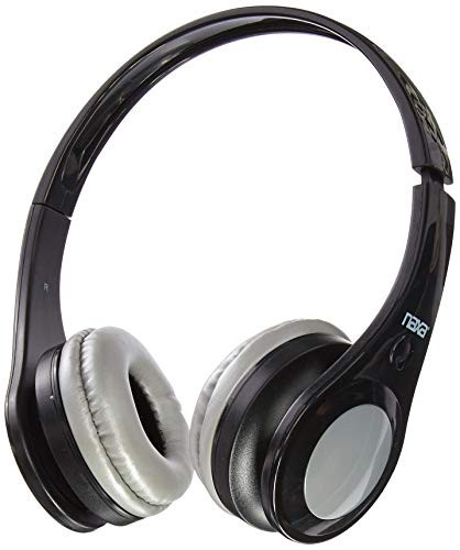 NAXA Electronics Bluetooth Wireless Metro Bluetooth Wireless Headphones Gray -NE-962 Gray-