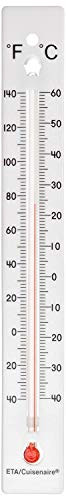hand2mind Low-Range Dual-Scale Mercury-Free Safety Thermometers for Indoor Science Use -Pack of 10-
