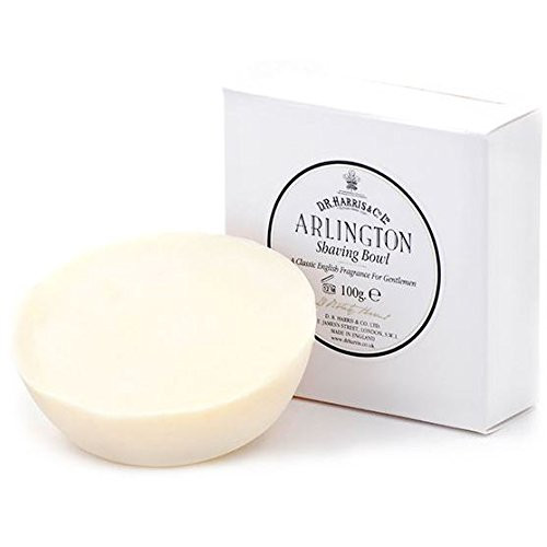 D R Harris Shaving Soap Refill 100g-Arlington