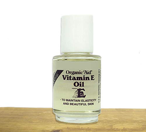 Organic Aid Vitamin E Oil -1 oz- 28000 IU Anti-Aging Oil to maintain Elasticity and Beautiful Skin