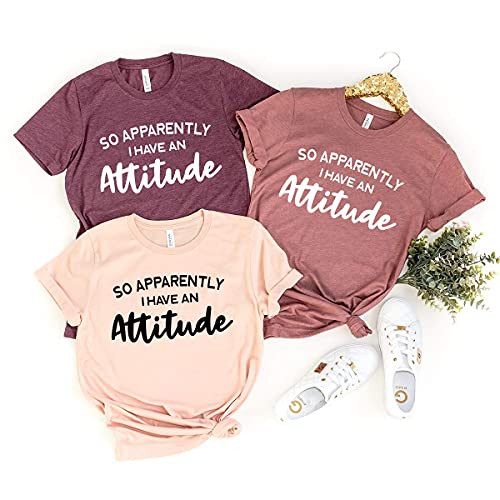 Sarcastic Women T-Shirt Sarcasm Girl Tee Sassy Shirt Funny Quote Shirt So Apparently I Have An Attitude Shirt Introvert Shirt Women Life Tee Funny Tee Sarcastic Women T-Shirt Sarcasm Girl Tee Sassy Shirt Funny Quote Shirt So Apparently I Have An Attitude Shirt Introvert Shirt Women Life Tee Funny Tee