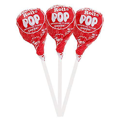Tootsie Pop 2 lb. Bulk Bag -Cherry- Tootsie Pop 2 lb. Bulk Bag -Cherry-