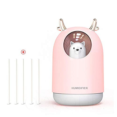 XINGONG Humidifiers for Bedroom Ultrasonic Cool Mist Humidifier with 7 Color Light Air Humidifiers Auto Shut Off Whisper Quiet Bpa Free for Car Home and Office