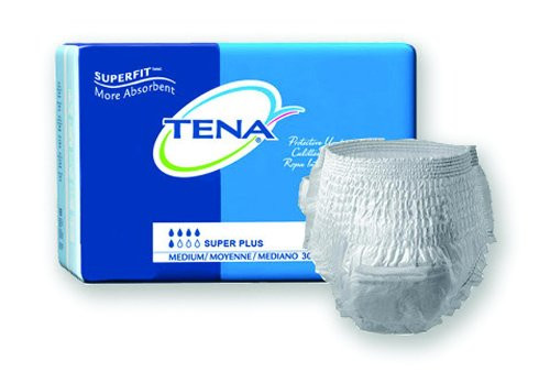 Tena Protective Underwear Super Plus Absorbency Large-Pack of 18