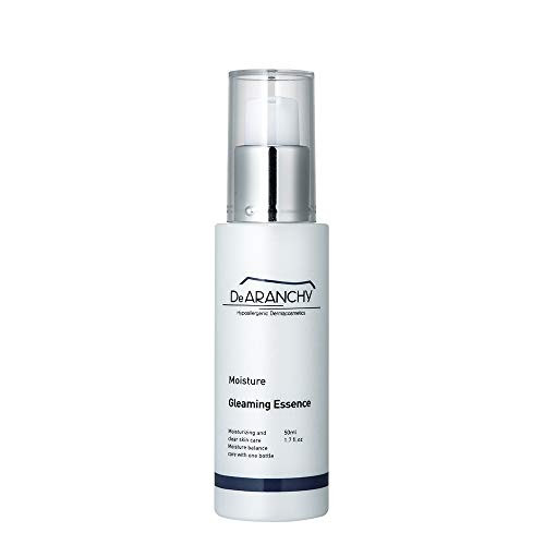 DeARANCHY Moisture Gleaming Essence 1.7 fl.oz-Ceramide Hyaluronic Acid Pearl Extract Sparkling Spa Water Natural Ingredients-K-Beauty