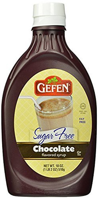 Gefen Sugar Free Chocolate Flavored Syrup Gluten Free 18 Oz. Pk Of 3. Gefen Sugar Free Chocolate Flavored Syrup Gluten Free 18 Oz. Pk Of 3.