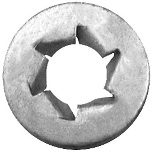 100 M10-1.5 Pushnut Bolt Retainers 24mm O.D. Dacromet