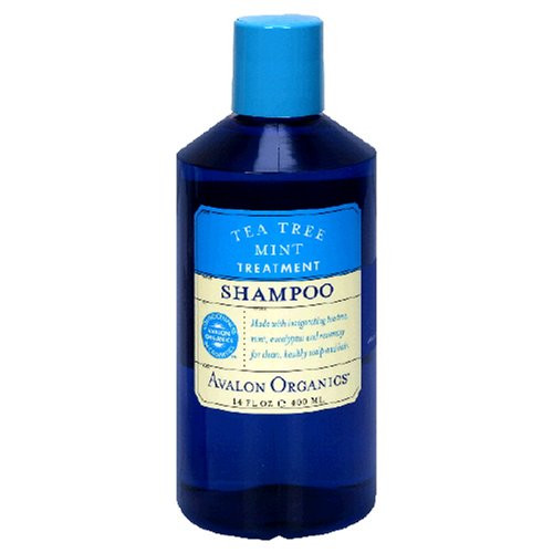 Avalon Organics Shampoo Tea Tree Mint Treatment 14-Ounces -Pack of 3- Avalon Organics Shampoo Tea Tree Mint Treatment 14-Ounces -Pack of 3-