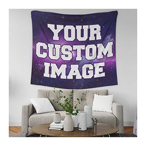 Custom Wall Tapestry Custom Backdrop Custom Wedding Tapestry Personalized Image Custom Image Made to Order -60''WX40''L-