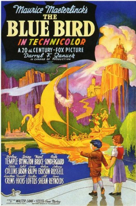 Pop Culture Graphics The Blue Bird Poster Movie B 11x17 Shirley Temple Gale Sondergaard John Russell Eddie Collins Pop Culture Graphics The Blue Bird Poster Movie B 11x17 Shirley Temple Gale Sondergaard John Russell Eddie Collins