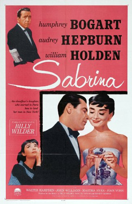 Pop Culture Graphics Sabrina Poster Movie E 11x17 Audrey Hepburn Humphrey Bogart William Holden Walter Hampden Pop Culture Graphics Sabrina Poster Movie E 11x17 Audrey Hepburn Humphrey Bogart William Holden Walter Hampden