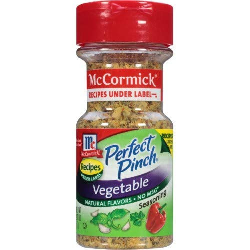 McCormick Perfect Pinch Vegetable Seasoning 2.75 Oz -Pack of 2-