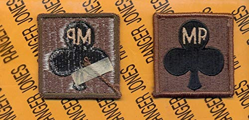 MP Co 327th Infantry 101st Airborne HCI Helmet Cover Patch B m-e OD Green-Black