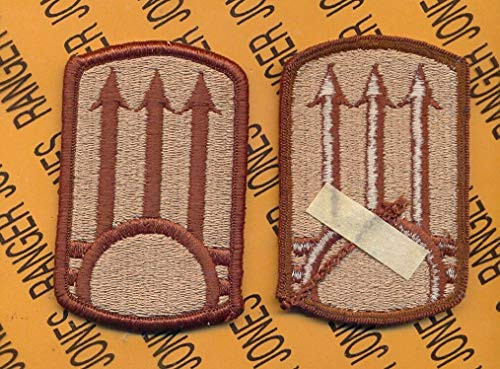 US Army 111th FA Artillery Brigade Desert DCU Uniform 3.25" Patch m-e