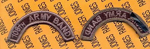 US Army 108th Army Band ACU TAB Patch m-e