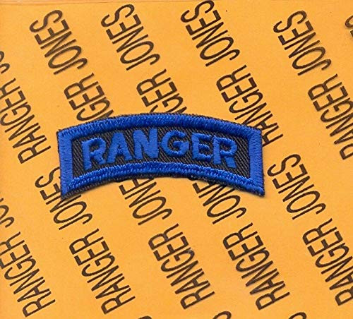 US Army Ranger ODD Colored Blue ROTC ? Airborne para C-E tab arc Patch